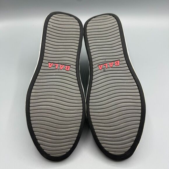 Bala Twelves Shoes Nursing Comfort Walking Sneakers Black White Women Size 8.5 - Picture 7 of 9